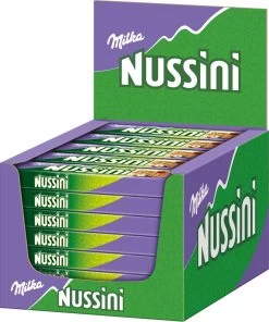 Milka Nussini Chocolade Reep - 31g X35