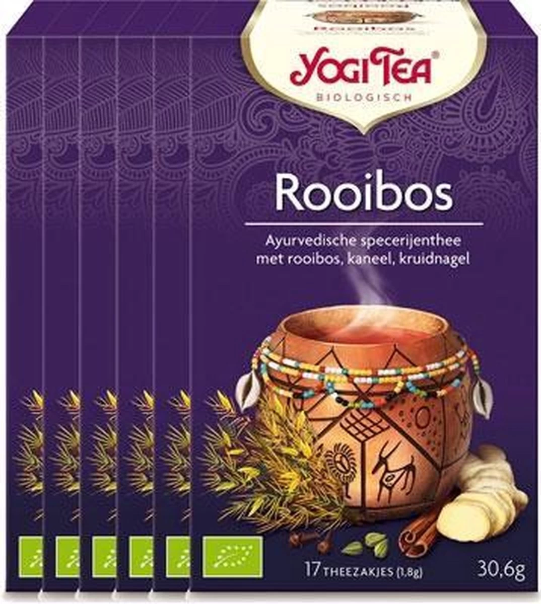 Yogi Tea Rooibos - Tray: 6 Stuks - Afbeelding 2