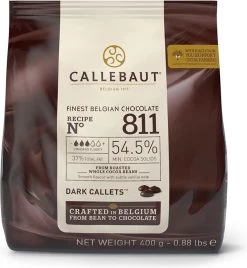 Callebaut - Chocolade Callets - Puur - 400g