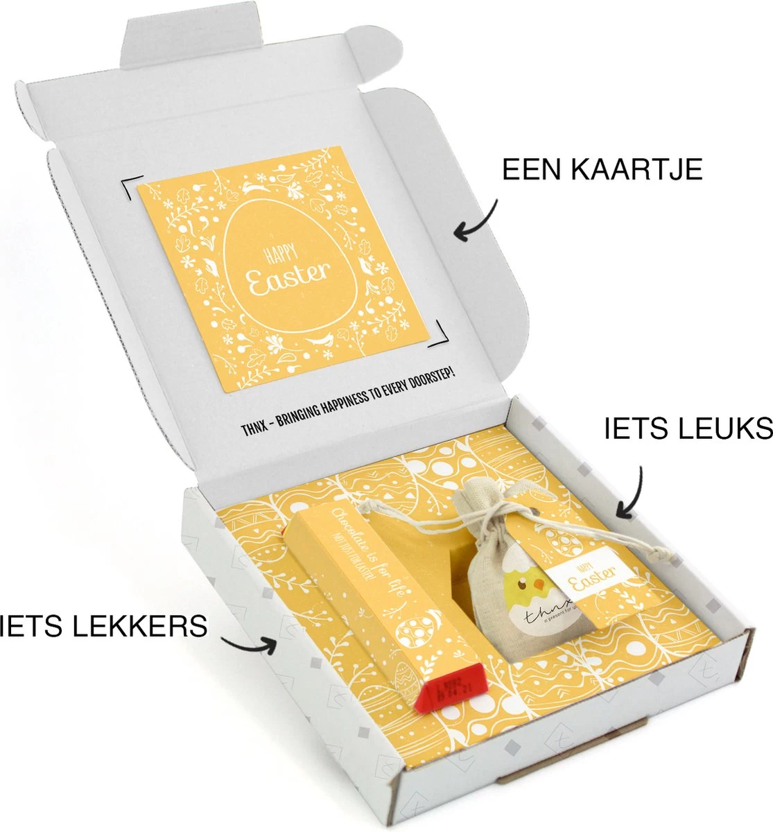 THNX Pasen Bedankje - Tony Chocolonely & Bloemzaden – Classic Easter