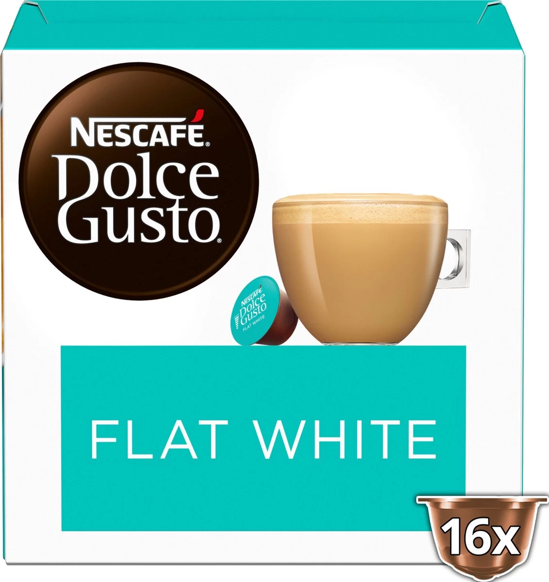 Nescafé Dolce Gusto Flat White Capsules - 48 Koffiecups - Afbeelding 3