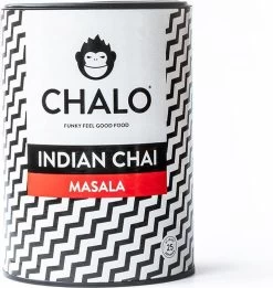 CHALO Prijswinnende Masala Chai Latte - Indische Vegan Chai - Zwarte Assam Thee - 25 Porties/ 300GR