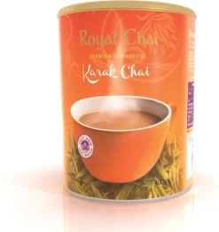 Royalchai Karak, Ongezoet. Doos Met 6 Tubs (6 X 400g)
