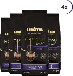 Lavazza Espresso Barista Intenso Koffiebonen - 500 Gram X4