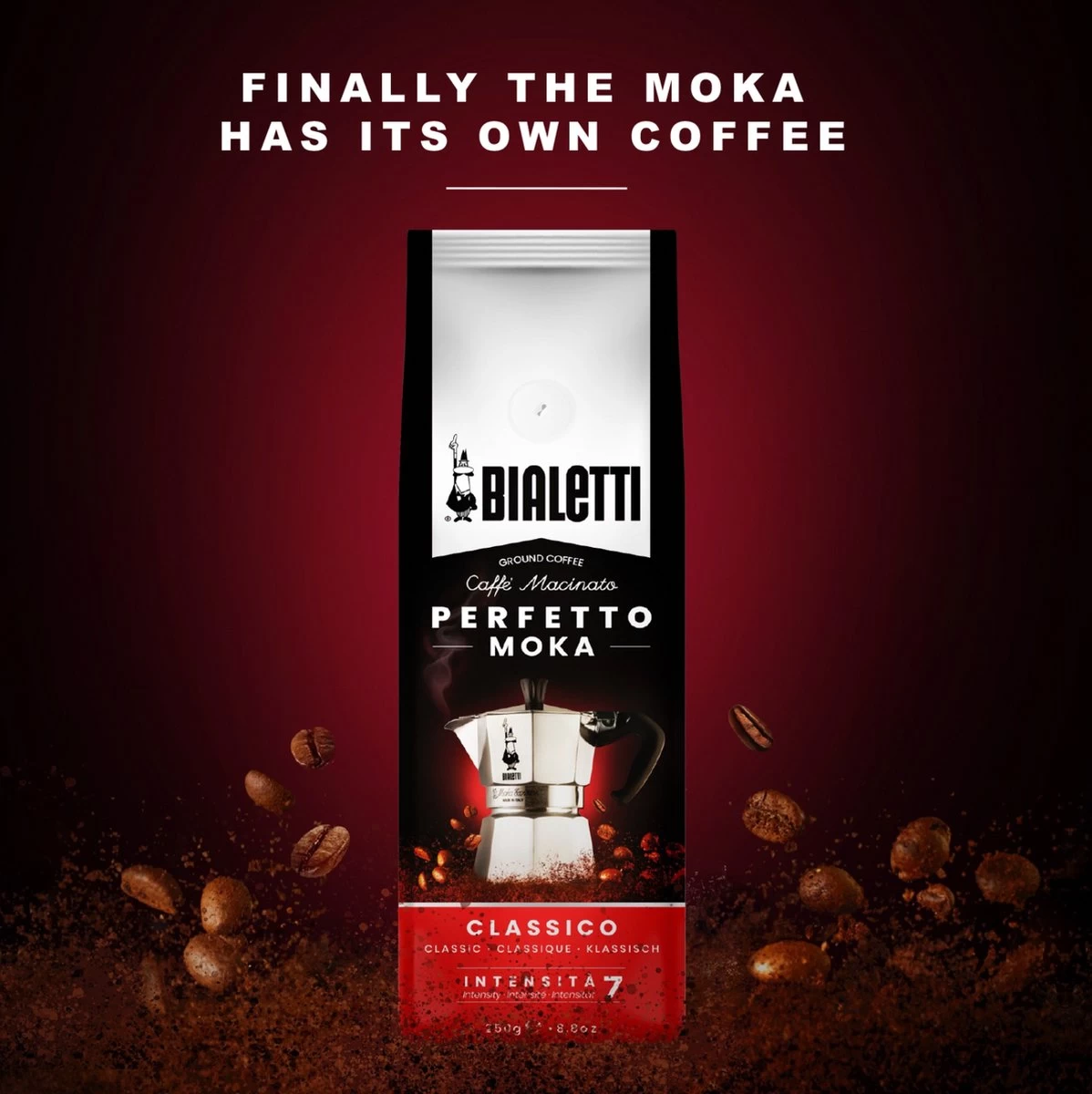 Bialetti Moka Intenso Gemalen Koffie - 4 X 250 Gram - Afbeelding 9