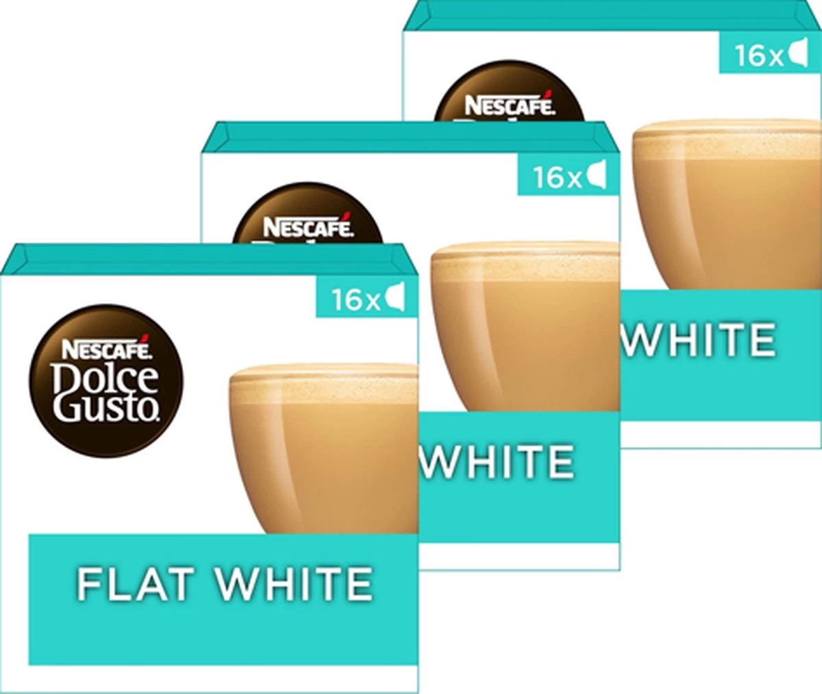Nescafé Dolce Gusto Flat White Capsules - 48 Koffiecups