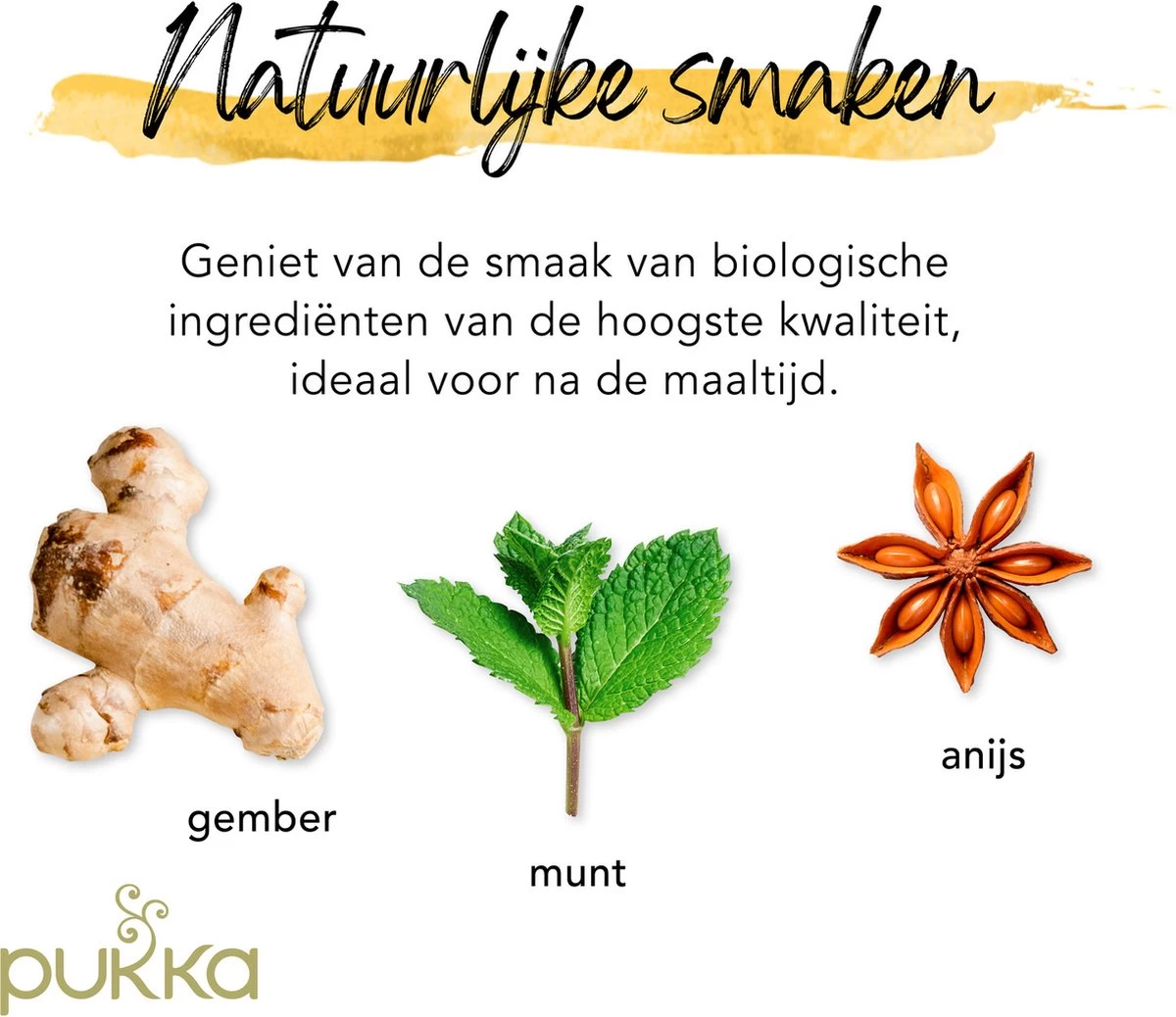 Pukka After Dinner Thee Bundel, Biologische Kruidenthee Voor Na De Maaltijd - 3 X 20 Zakjes - GB-BIO-05 - Afbeelding 6