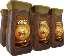 Douwe Egberts Gold Oploskoffie - 6 X Pot Van 200 Gram