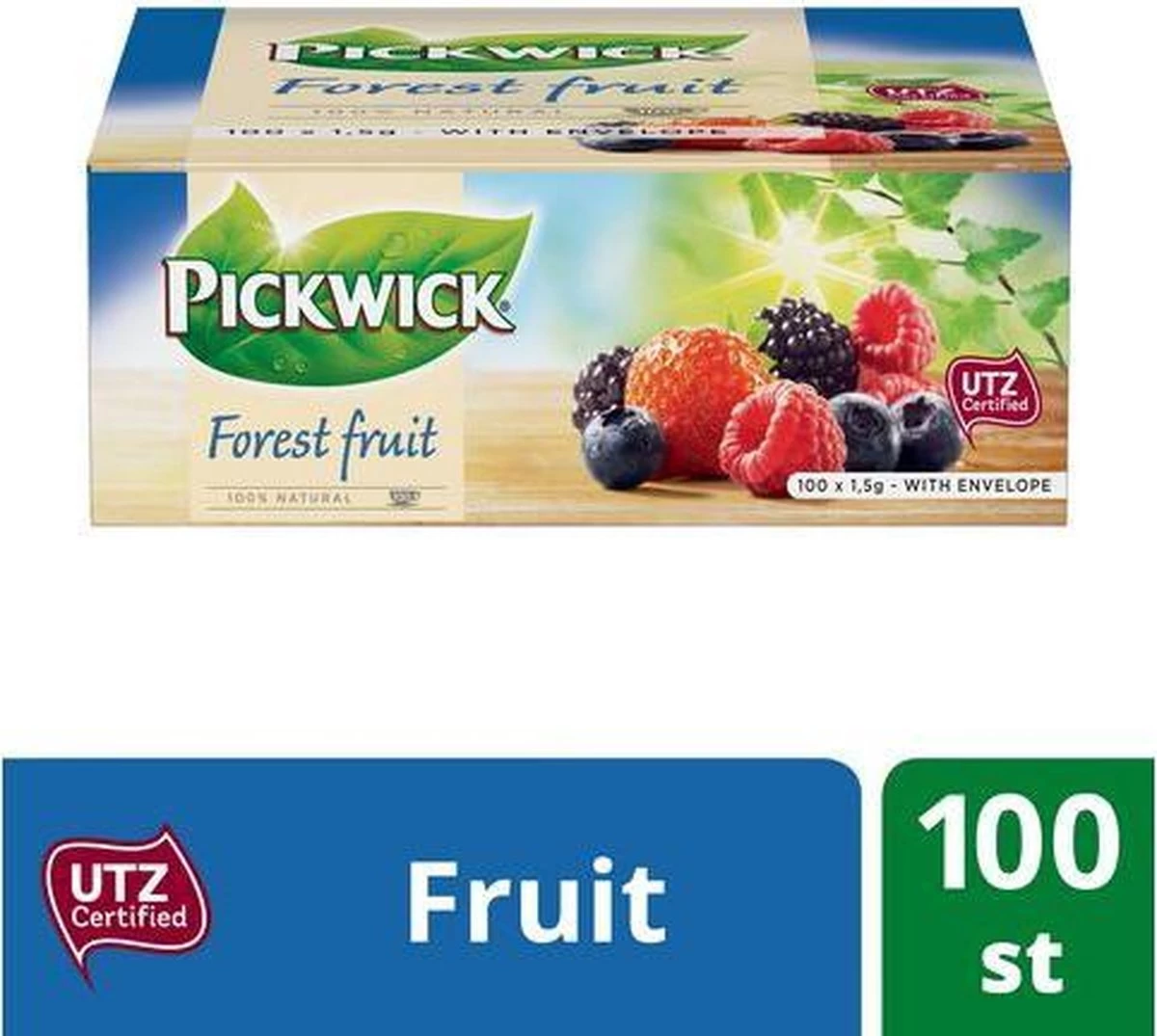 Thee Pickwick Forest Fruit 100x1.5gr Met Envelop - Afbeelding 2