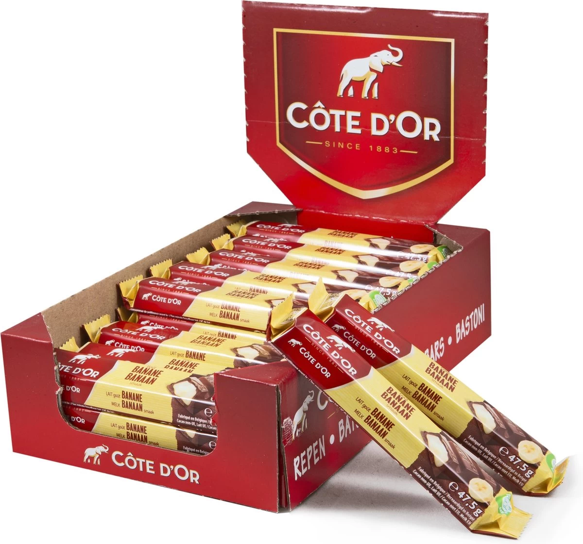Côte D'Or Chocolade Reep Banaan - 32 Stuks