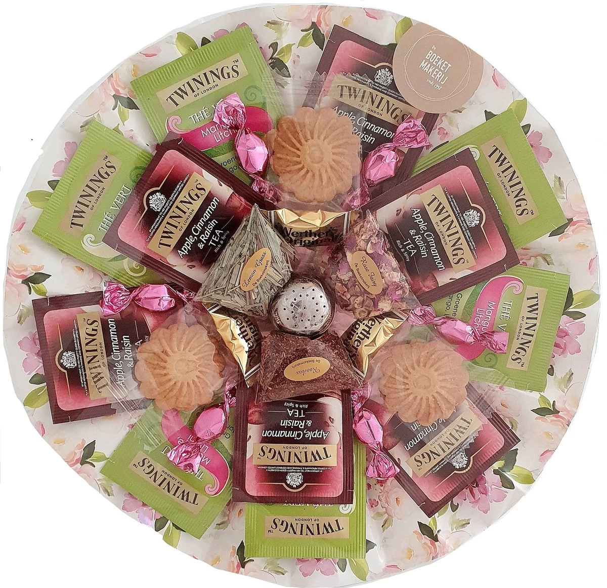 Merkloos Theeboeket - Theeassortiment - Twinings - Losse Thee - Cadeau