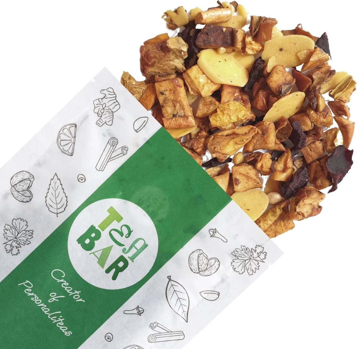 Notendroom - Losse Thee G - 50 Koppen Per 100 Gram - Afbeelding 3