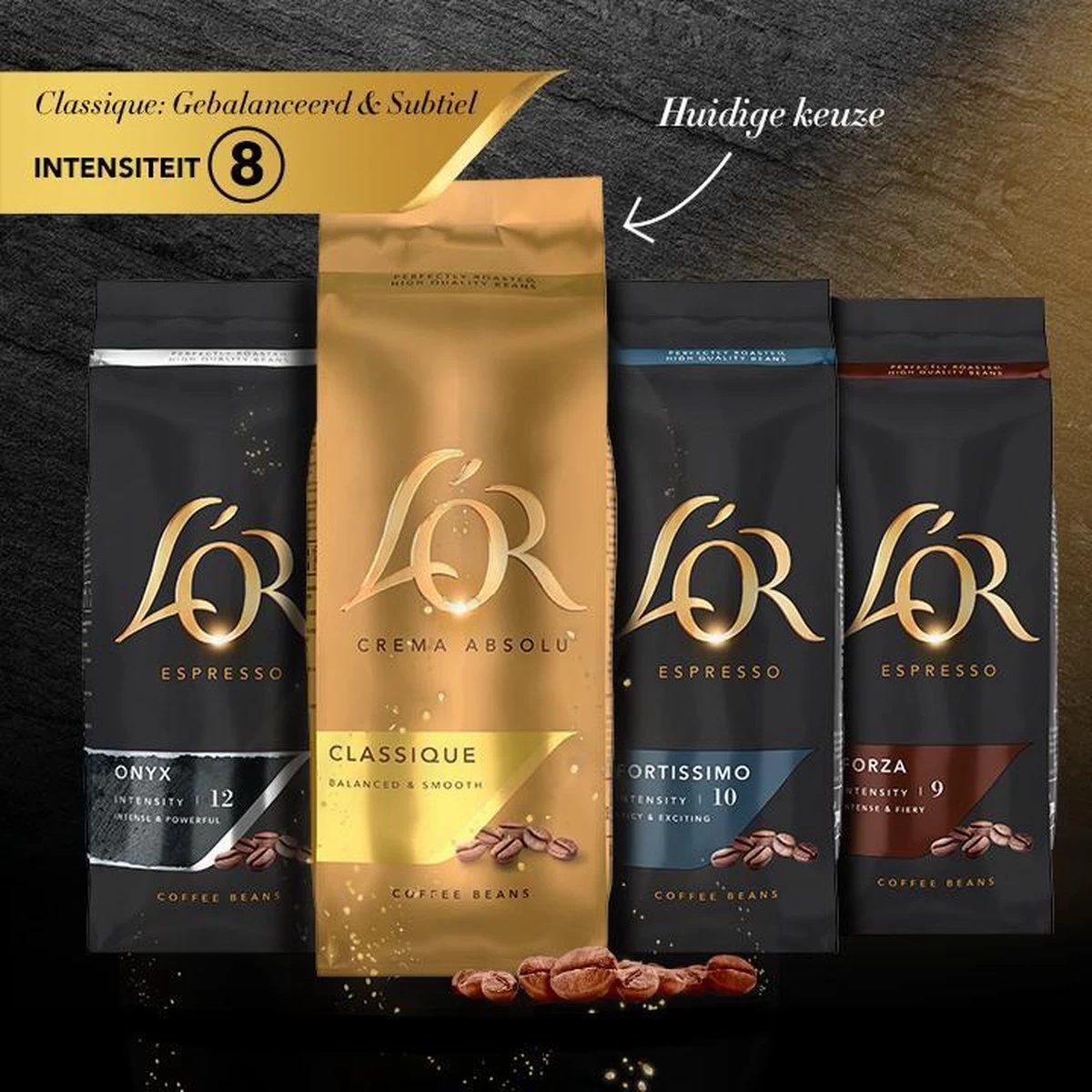 L'OR Koffiebonen Variatiepakket - 4x 500 Gram - Afbeelding 8