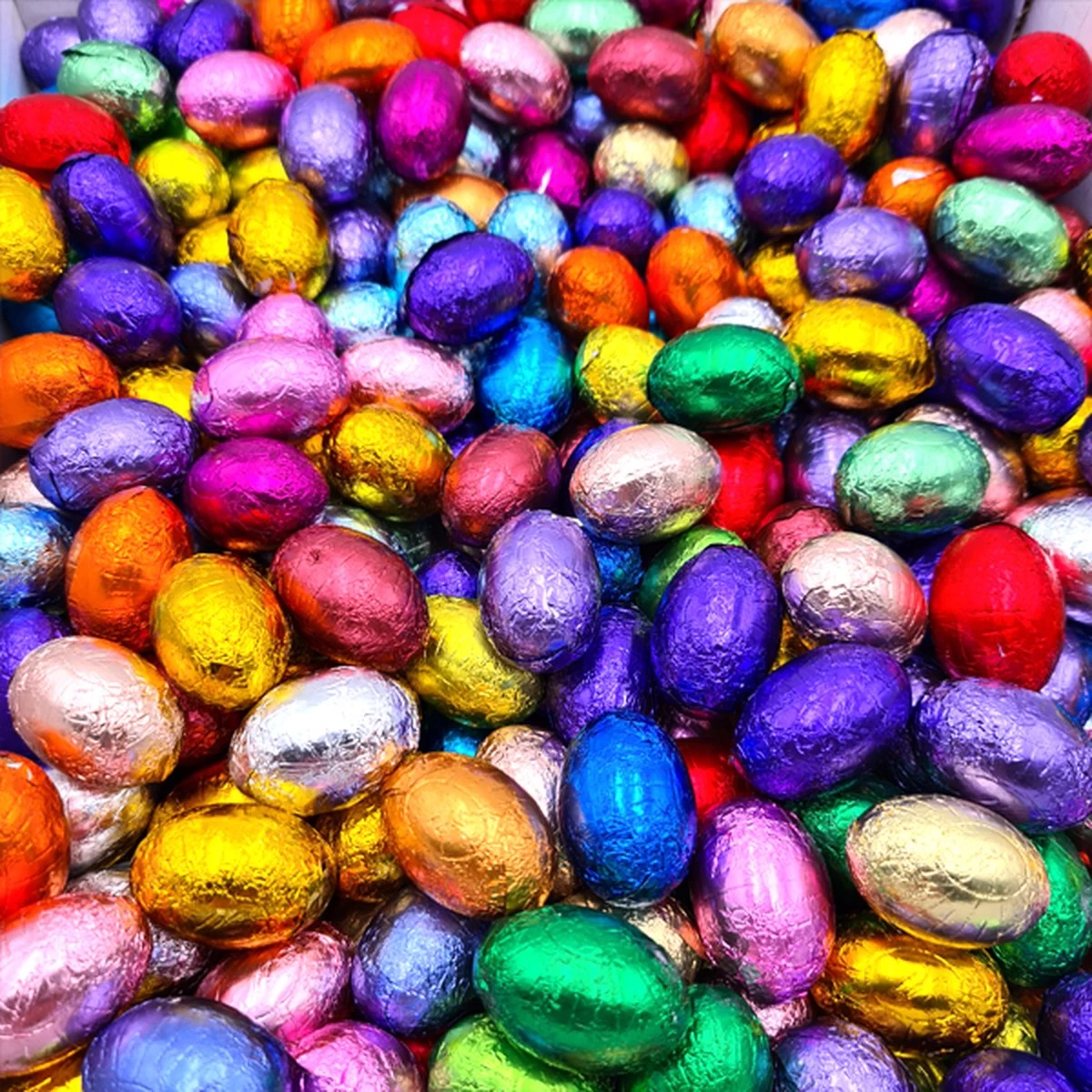 Paaseitjes | Originele Bakkers Staniol Eitjes | Assortiment Met Meer Dan 15 Smaken | Paaschocola | 3 Kilo - Afbeelding 2