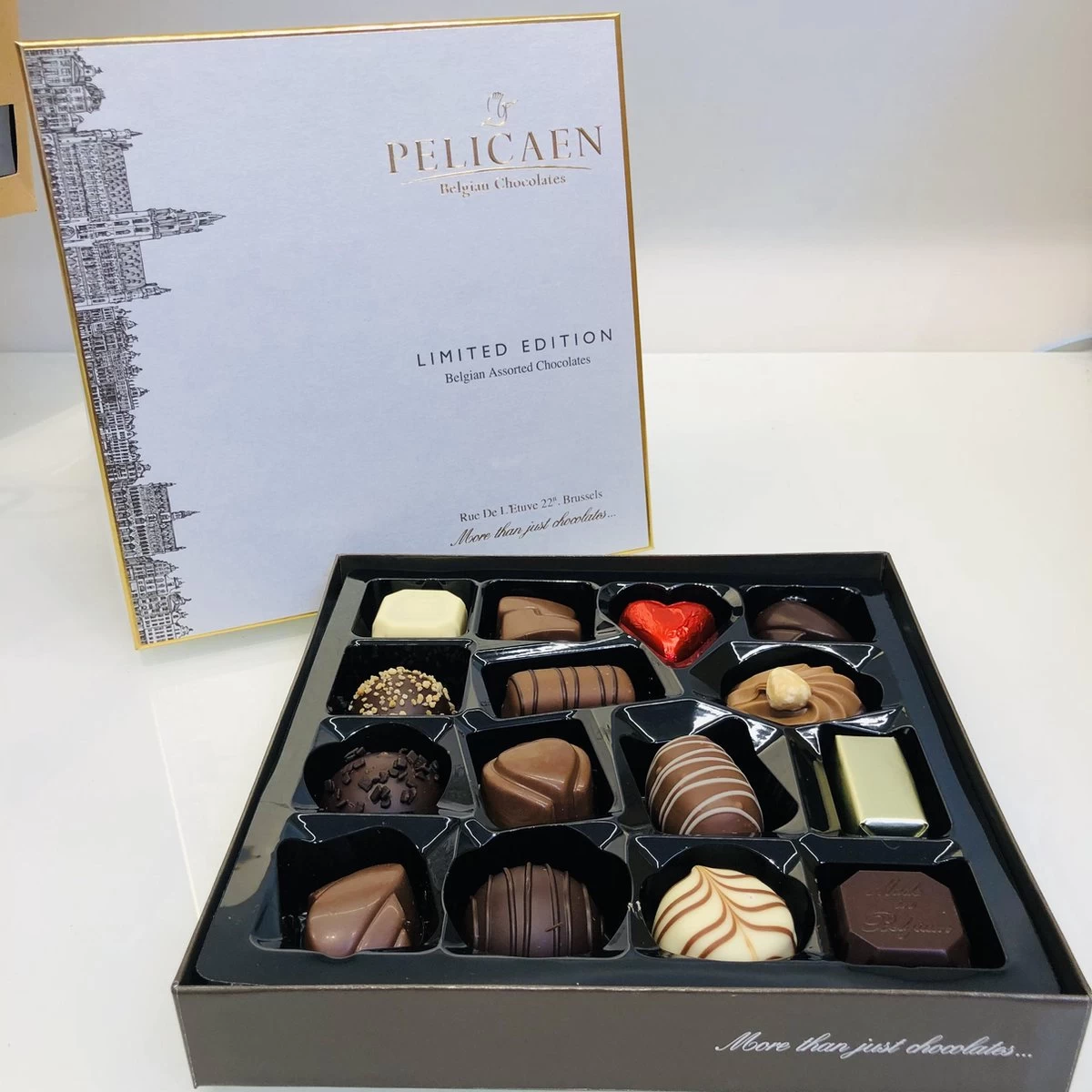 Pelicaen Belgische Chocolade Bonbons-Pralines - 200 Gram