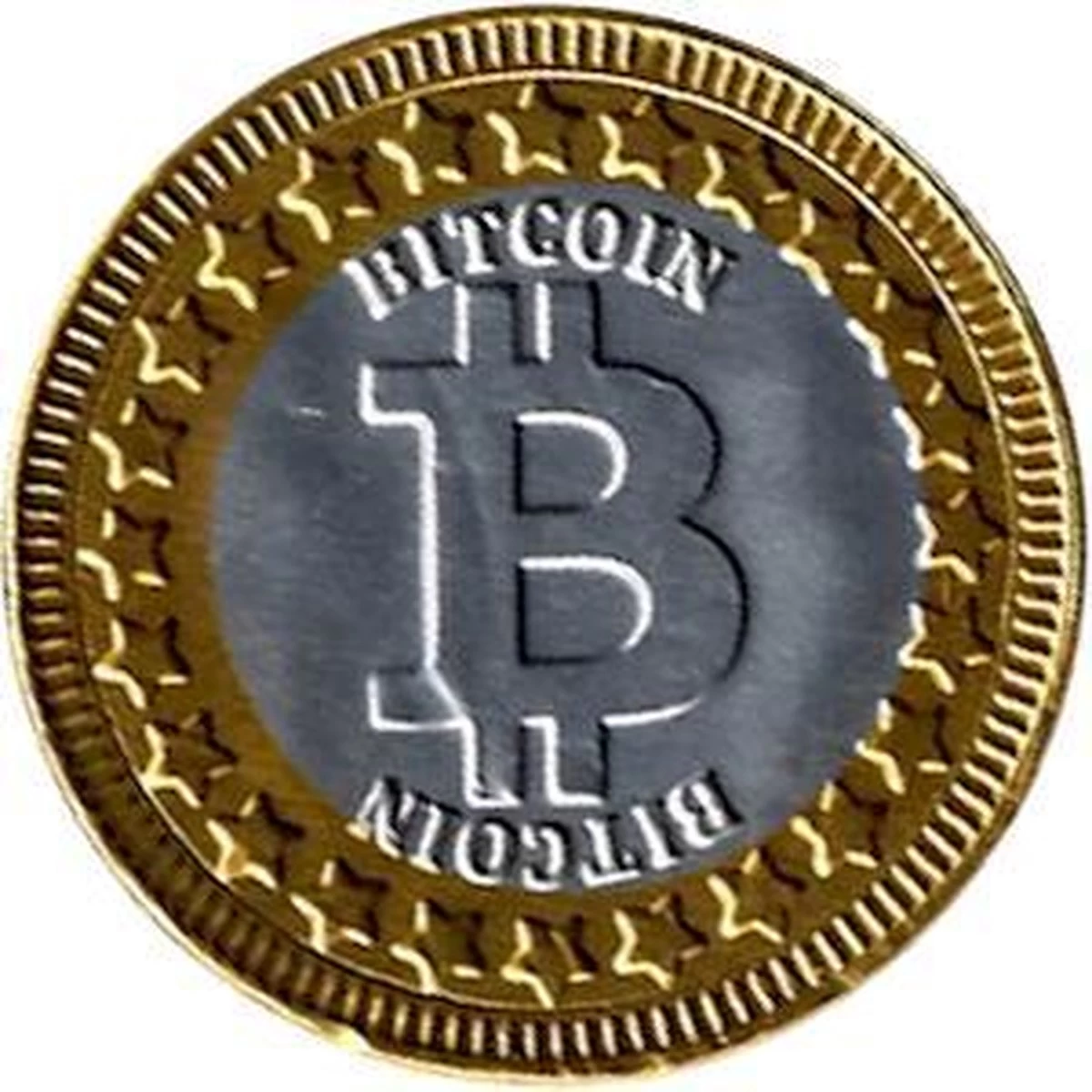 Bitcoins Chocolade - 38 Mm - 1 Kg - Afbeelding 2