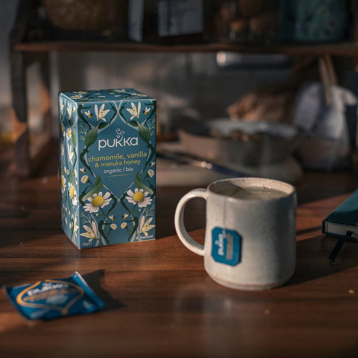 Pukka Chamomile Vanille & Manuka Honing Thee - Afbeelding 5