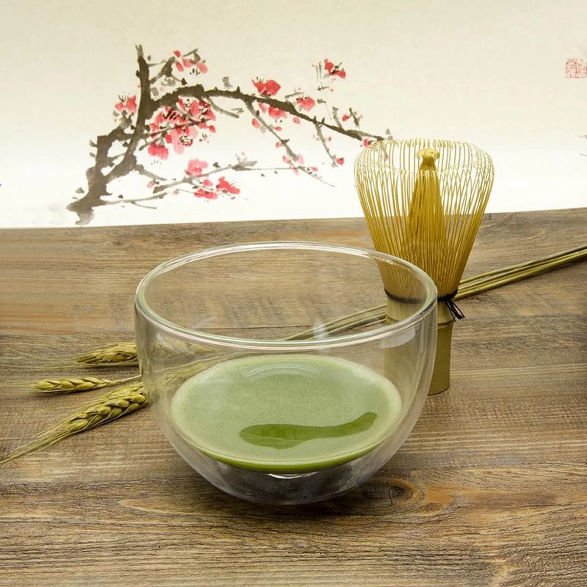 Japanse Premium Matcha Thee - 50 Gram - Inclusief Matcha Klopper - Vol Met Antioxidanten, Vitaminen & Mineralen - Vandaag Besteld, Morgen In Huis! - Afbeelding 2