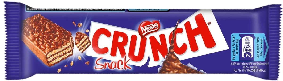 CRUNCH Snack - 30 X 33 Gram - Afbeelding 2