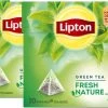 Lipton Fresh Nature Groene Thee, Met De Frisse Pure Smaak Van De Natuur - 4 X 20 Zakjes - PL-EKO-03