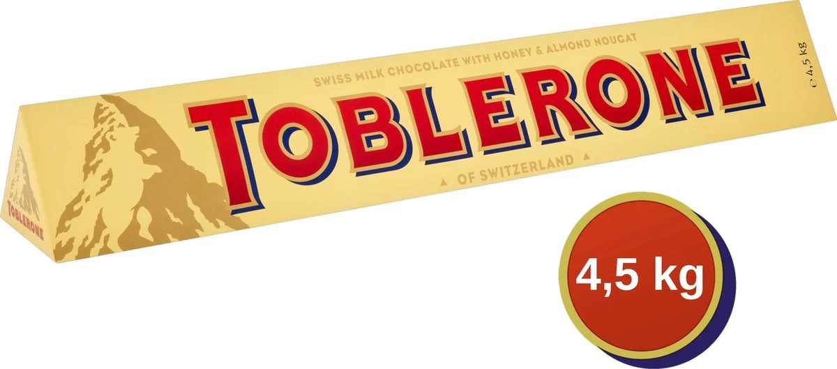 Toblerone XXL Megareep – 4,5kg / 78 Cm