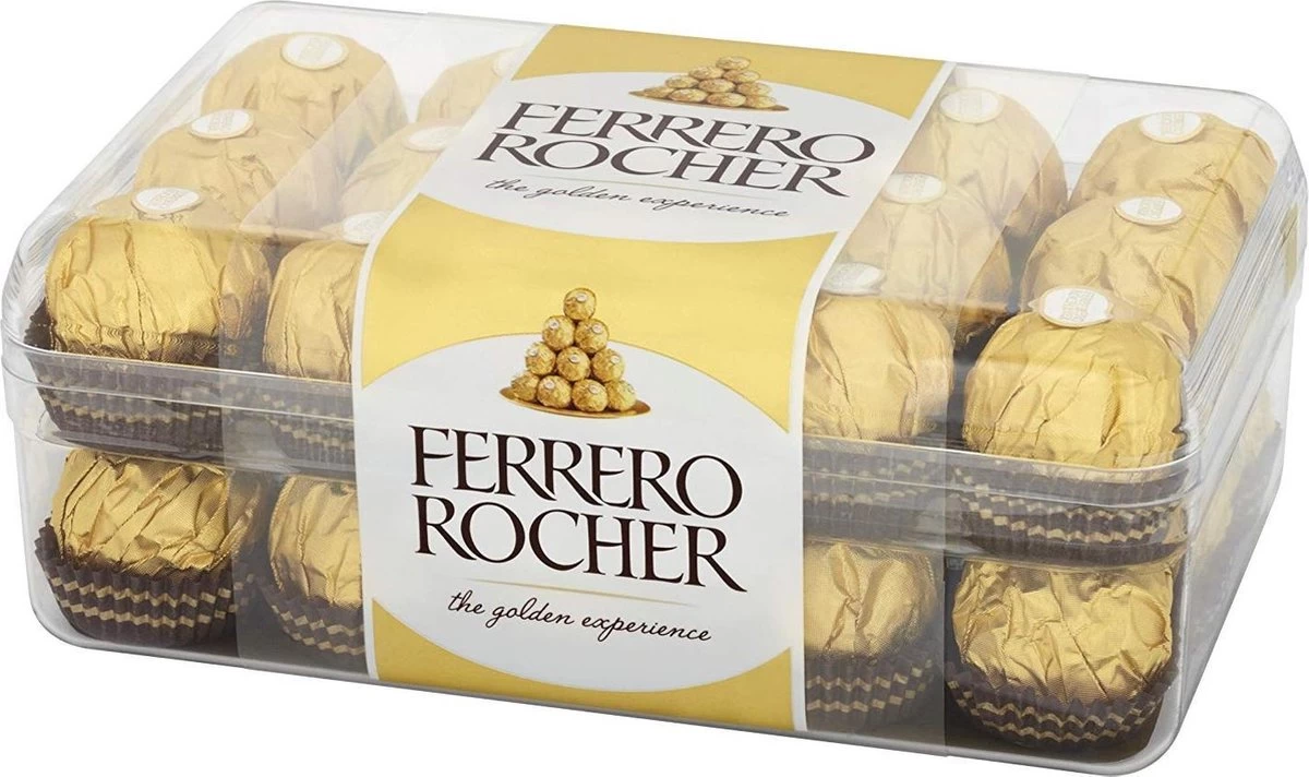 Ferrero Rocher The Golden Experience - Grote Presentatiebox - 30 Stuks - 375 Gram