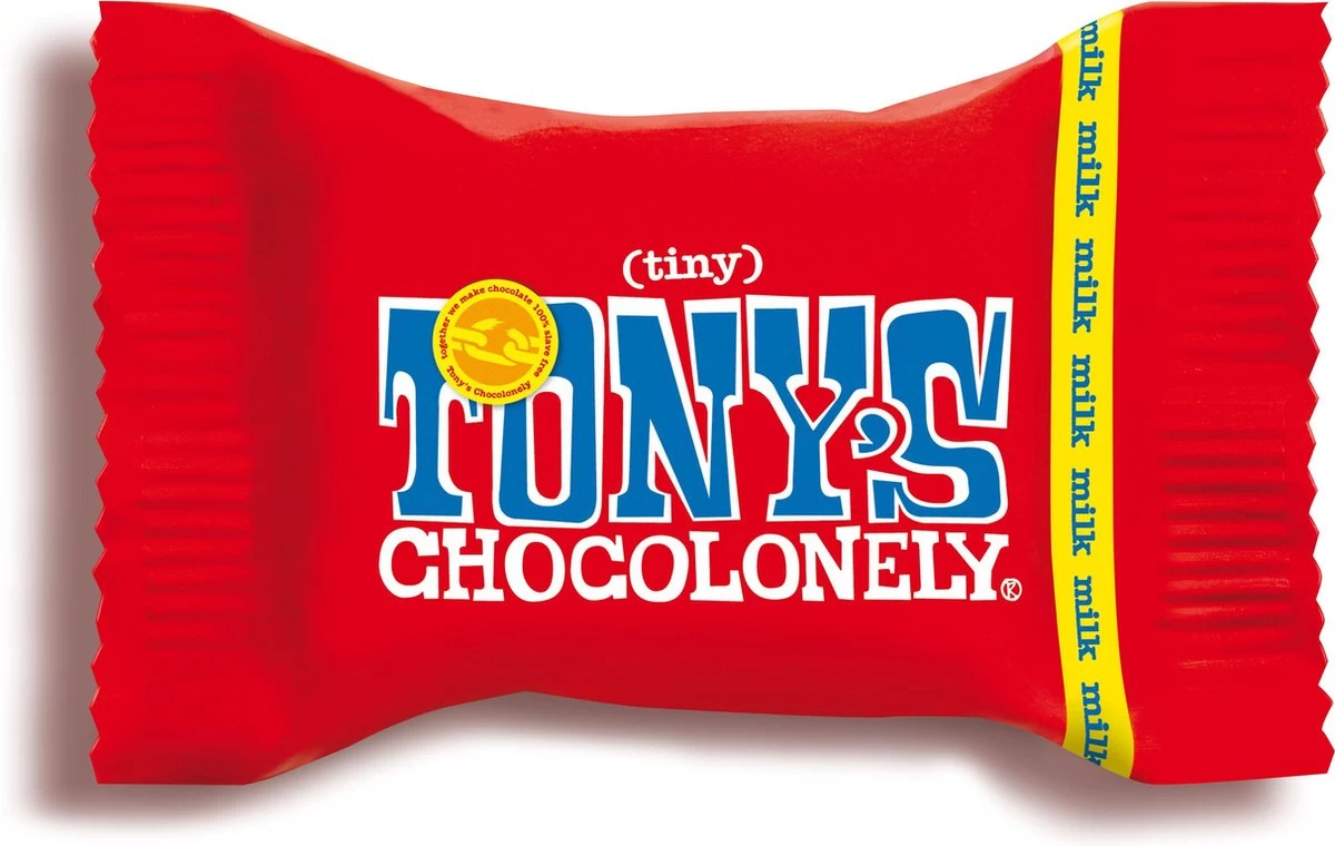 Tony's Chocolonely Tiny's Mix Chocolade Cadeau - Mini Chocolaatjes - 200 Gram - Belgische Fairtrade Chocolade - Afbeelding 3