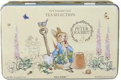 New English Teas Beatrix Potter Selection Tin 100 Teabags Mix Van English Afternoon - English Breakfast - Earl Grey (BP13)