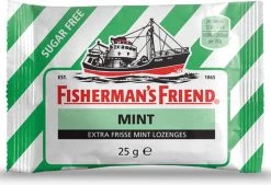 Fisherman's Friend Menthol Zuigtabletten Munt - 24 X 25g Zakjes