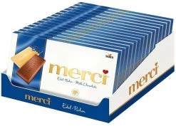 Merci Melkchocolade Met Room - 15 X 100 G