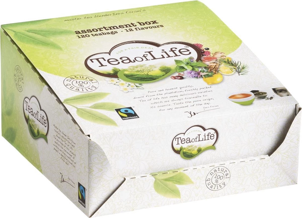 Tea Of Life | Thee Assortibox | 12 X 10 Zakjes - Afbeelding 2