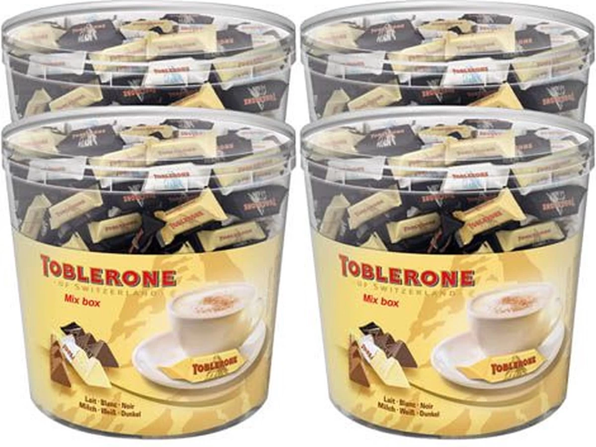 Toblerone Mini's Mix - Silo 904 Gram - 4 Stuks - Afbeelding 3