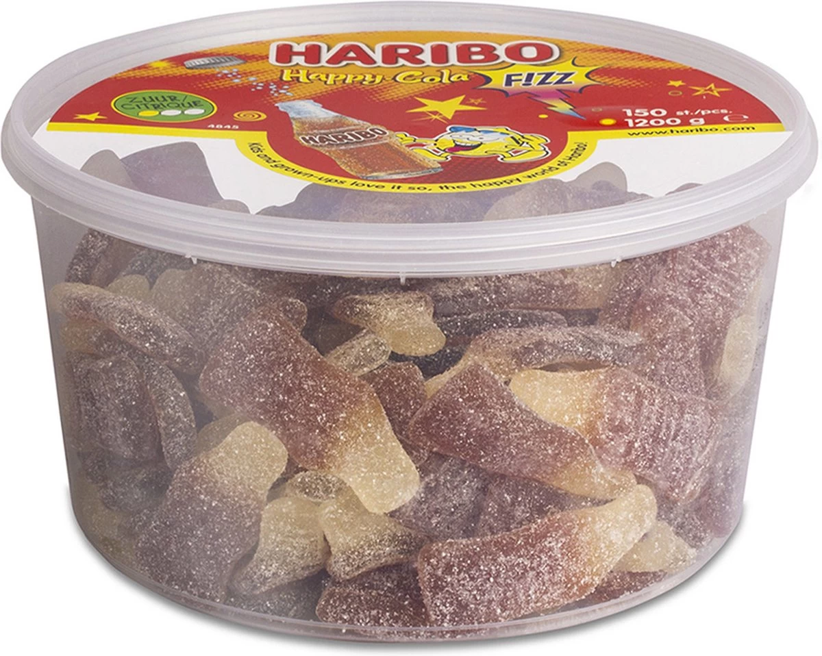 Haribo Kiss-Cola - 150 Stuks