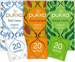 Pukka After Dinner Thee Bundel, Biologische Kruidenthee Voor Na De Maaltijd - 3 X 20 Zakjes - GB-BIO-05