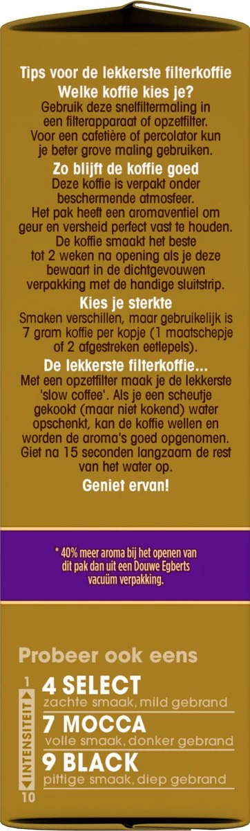 Douwe Egberts Excellent - Filterkoffie - 12 X 250 Gram - Afbeelding 4