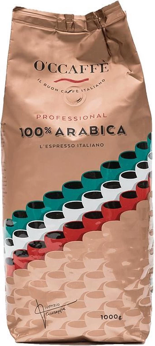 O'ccaffè - Premium Italiaanse Koffiebonen | Professional | Proefpakket XXL | 5 X 1kg | Barista Kwaliteit - Afbeelding 6
