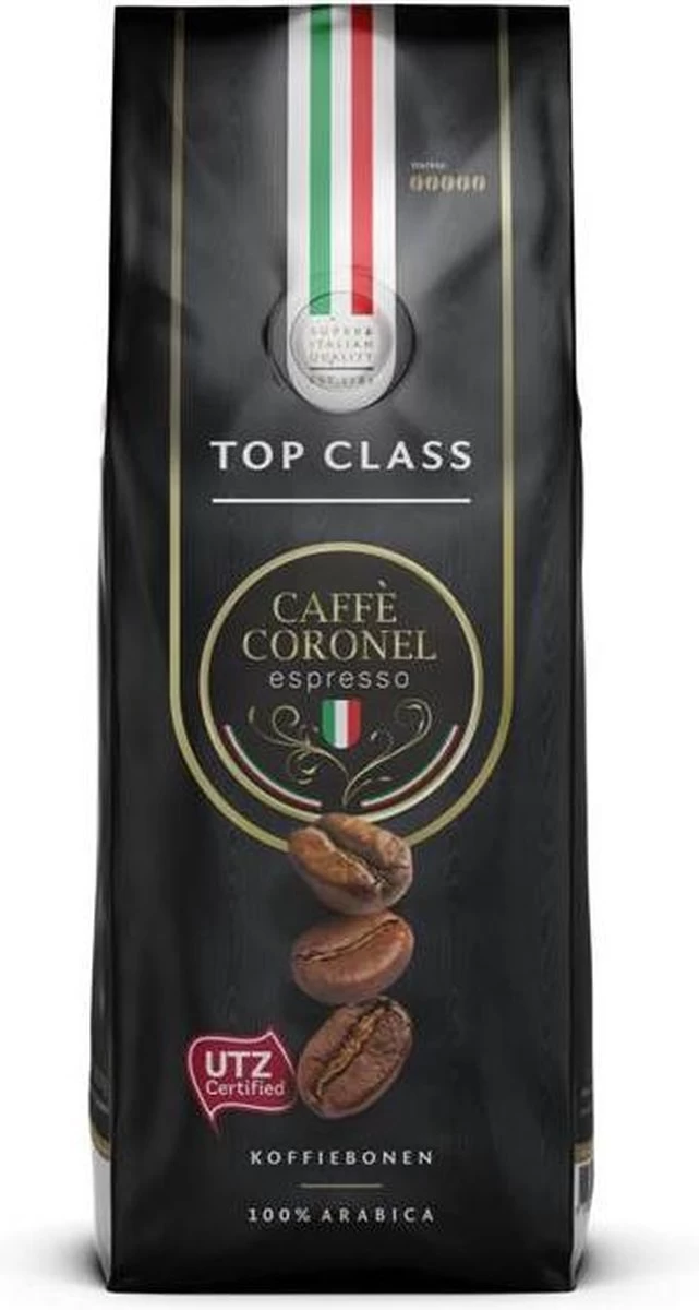 Caffe Coronel Top Class Koffiebonen - 1 Kg