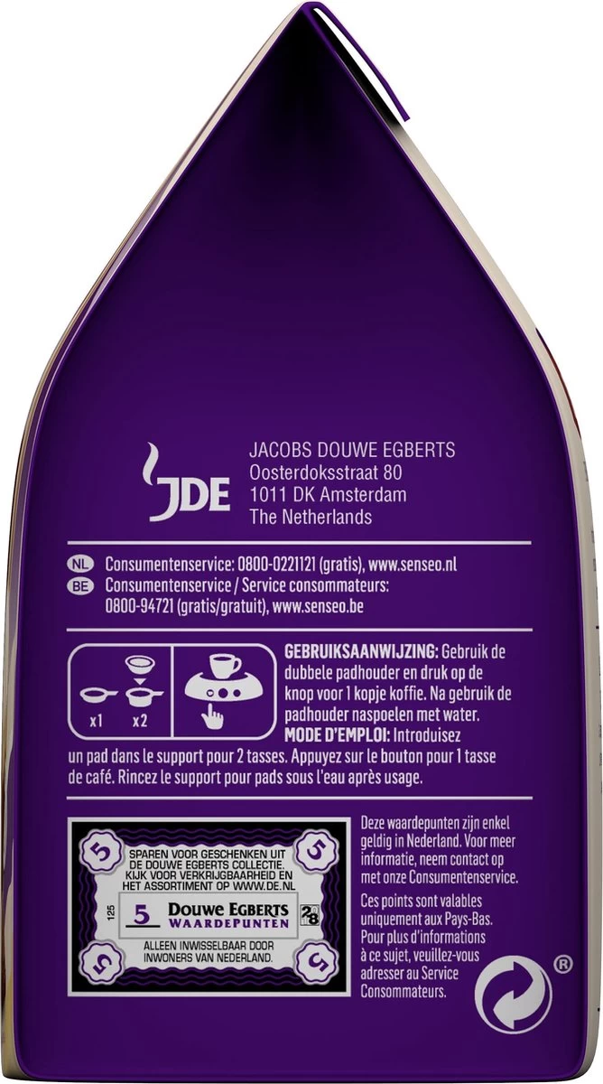 Senseo Cappuccino Choco Koffiepads - 2/9 Intensiteit - 4 X 8 Pads - Afbeelding 6