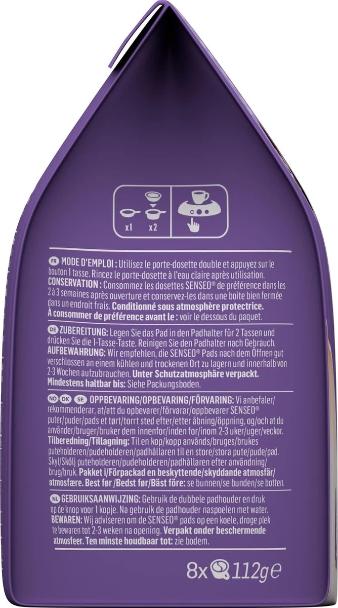 Senseo Milka Pads - 4 X 8 Pads - Warme Chocolademelk - Afbeelding 4