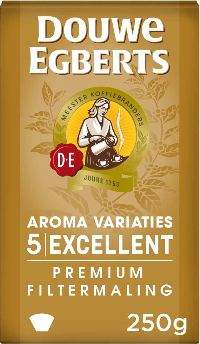 Douwe Egberts Excellent - Filterkoffie - 12 X 250 Gram - Afbeelding 7