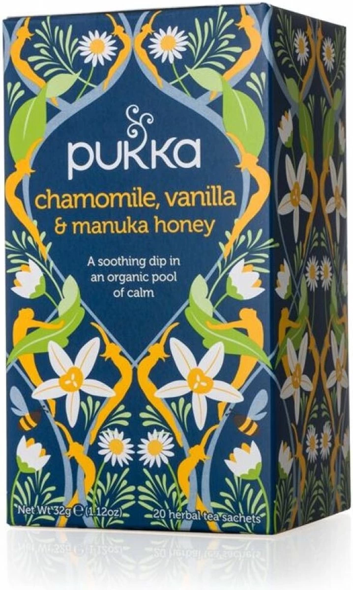 Pukka Chamomile Vanille & Manuka Honing Thee - Afbeelding 6