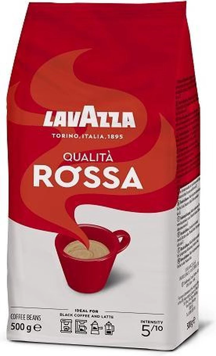 Lavazza Qualita Rossa Koffiebonen - 500 Gram X6 - Afbeelding 6