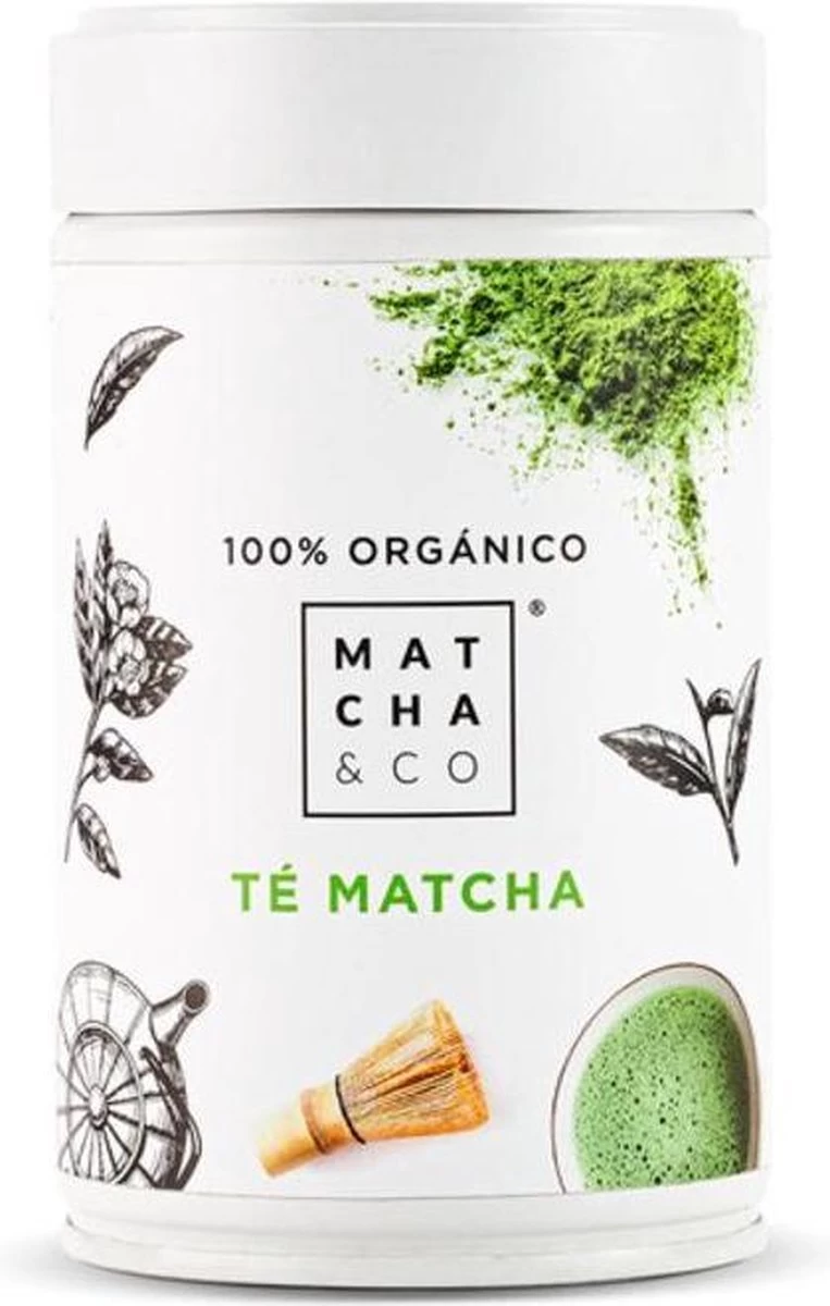 Matcha & Co - Ceremoniële Matcha Thee Uit Japan - Matcha Poeder - Matcha Thee - 100% Organisch Gecertificeerd - 80gram - Afbeelding 4