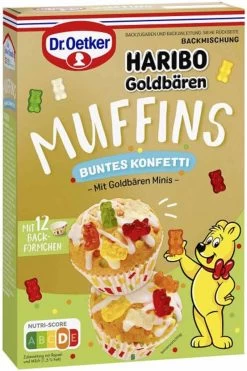 Dr. Oetker Dr.Oetker Backmix Haribo Goldbären Muffins
