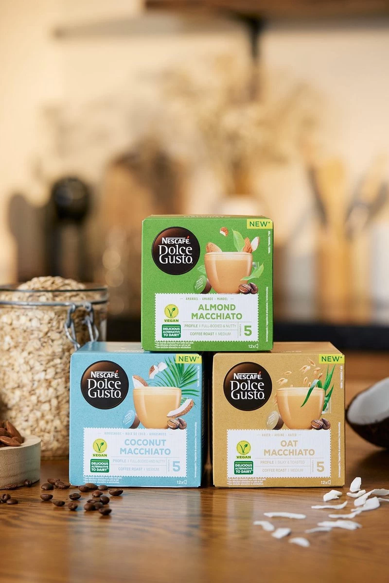Nescafé Dolce Gusto Almond Macchiato Capsules - Vegan Koffie - 36 Koffiecups - Afbeelding 10