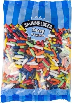 Dropstaafjes Grote XL Zak 1 Kilo Snoep Dropjes Smikkelbeer
