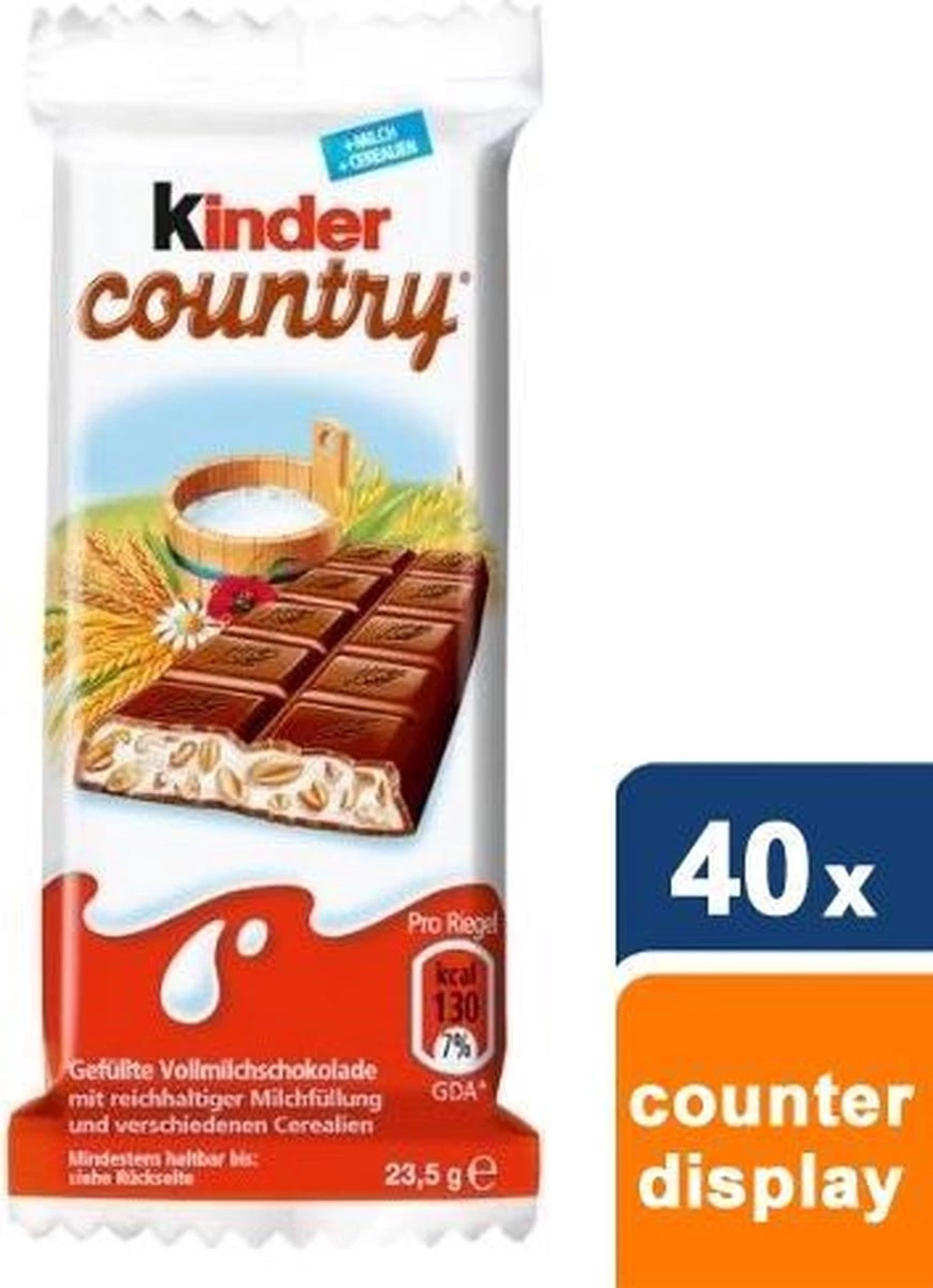 Kinder Country - 1 X 40 Stuks