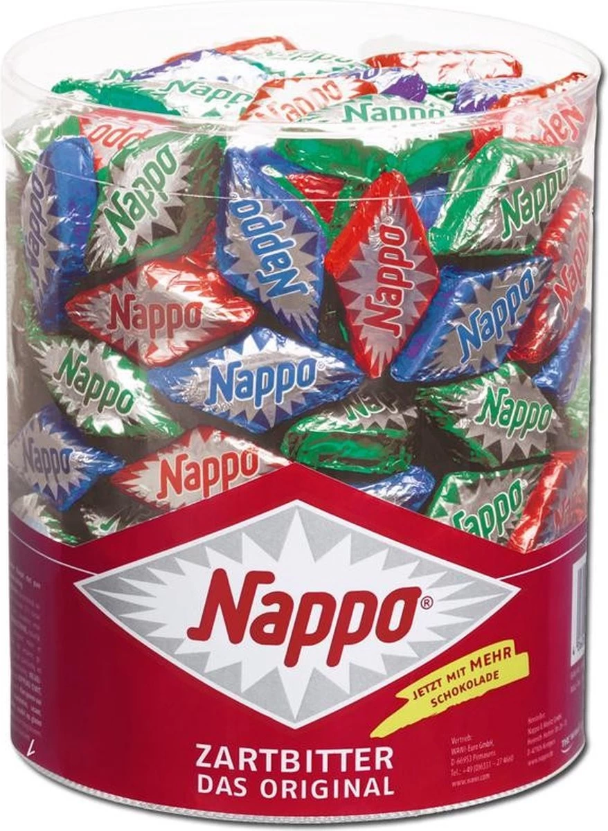 Nappo Pure Chocolade 200 Stuks