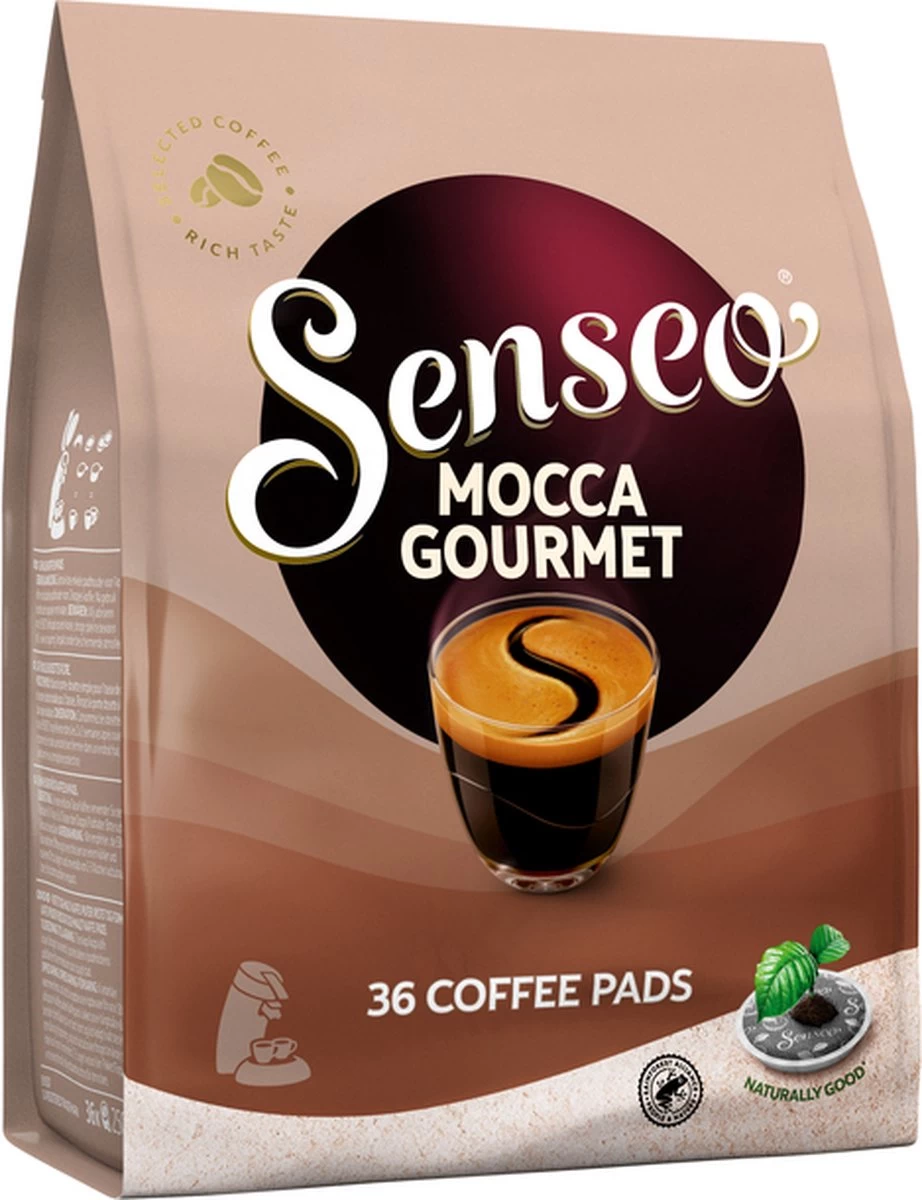 Senseo Mocca Gourmet Koffiepads - 4/9 Intensiteit - 10 X 36 Pads - Afbeelding 9