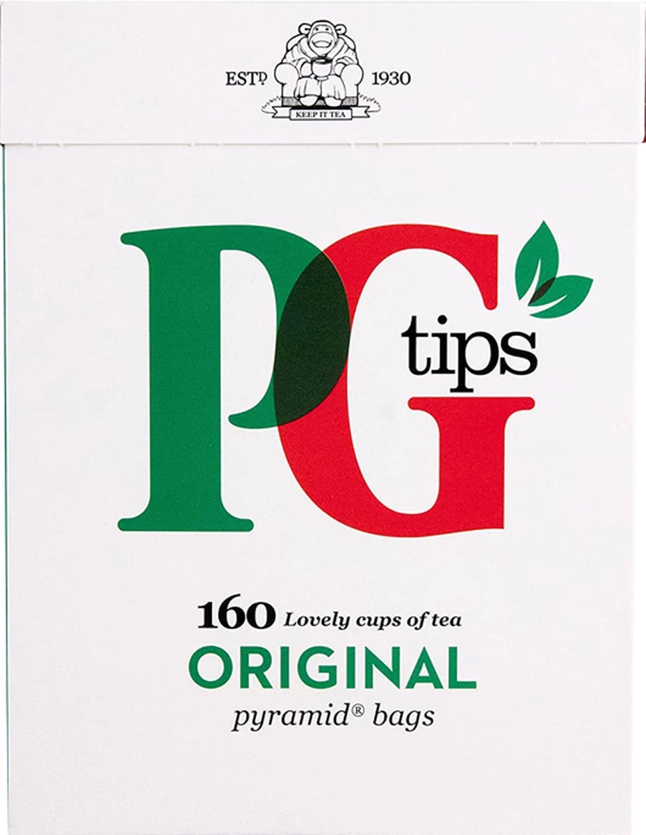 PG Tips Tea 160 Pyramid Bags - Voordeelverpakking